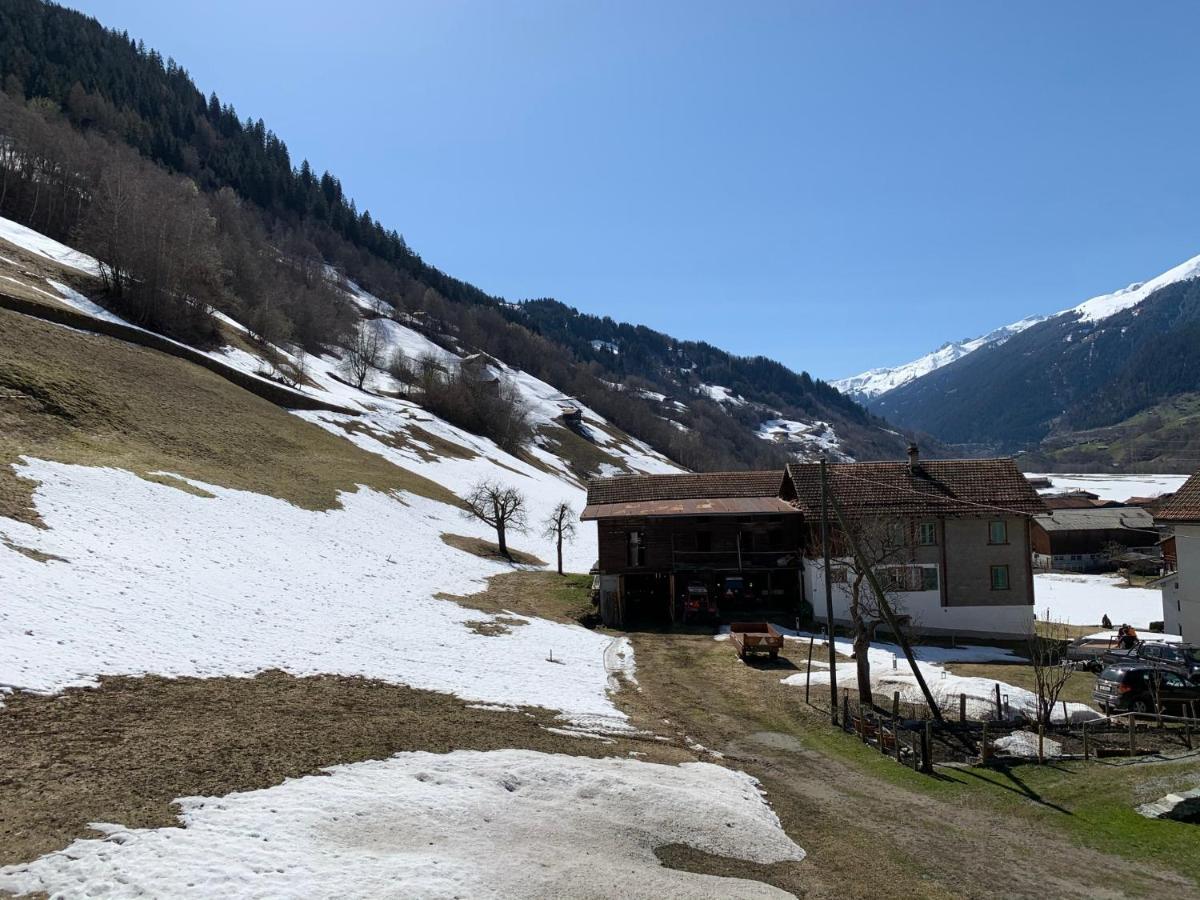 Casa Steilalva - Grosszuegiges Chalet Fuer Erholsamen Familienurlaub Surrein Exterior photo